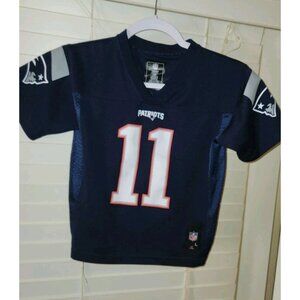 New England Patriots Julian Edelman #11 NFL Team Apparel Jersey Kids LARGE 7